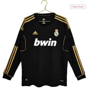 RealMadridAwayLongSleeve201112.jpg Real Madrid 2011/12 Away Long Sleeve Retro Soccer Jersey