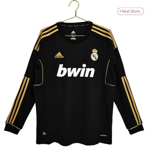 RealMadridAwayLongSleeve201112.jpg Real Madrid 2011/12 Away Long Sleeve Retro Soccer Jersey
