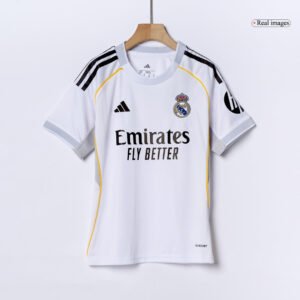 Kid's Real Madrid Home Kit - Jersey+Shorts 2025/26