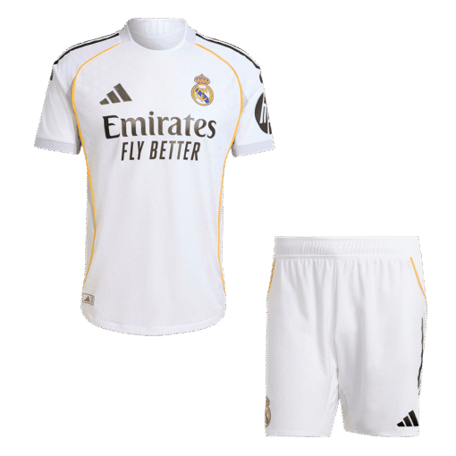 Real Madrid Home Player Version Kit - Jersey+Shorts 2025/26