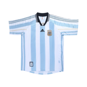 ORTEGA #10 Argentina 1998 Home Retro Football Jersey