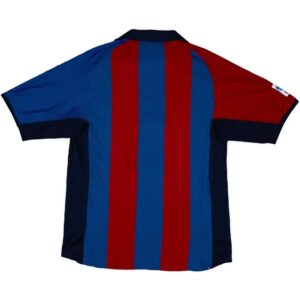 Retro Barcelona 2001/02 Home Soccer Jersey
