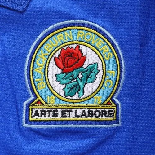 RetroBlackburnRoversHomeJersey199495_3.jpg Retro Blackburn Rovers Home Soccer Jersey 1994/95