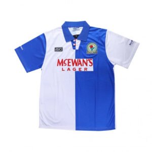 RetroBlackburnRoversHomeJersey199495_4.jpg Retro Blackburn Rovers Home Soccer Jersey 1994/95