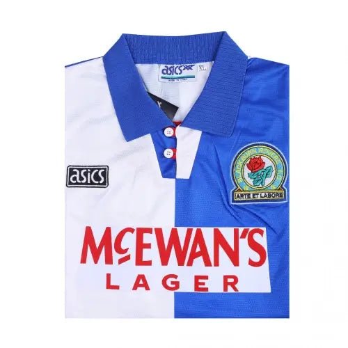 RetroBlackburnRoversHomeJersey199495_7.jpg Retro Blackburn Rovers Home Soccer Jersey 1994/95