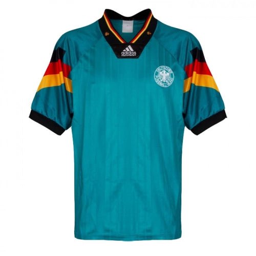 Retro Germany Away Football Jersey Euro Cup 1992