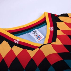 V?ller #13 Retro Germany Away Football Jersey World Cup 1994