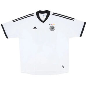 Retro Germany Home Football Jersey 2002