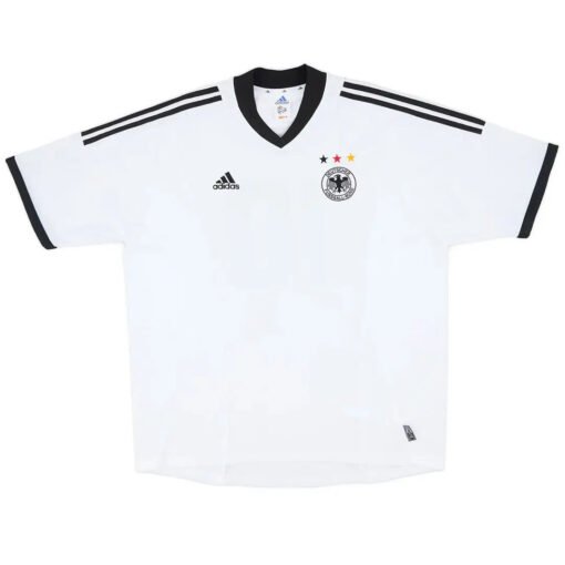 Retro Germany Home Football Jersey 2002