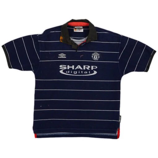 RetroManchesterUnitedAwayJersey199900.jpg Beckham #7 Retro Manchester United 1999/00 Away Soccer Jersey