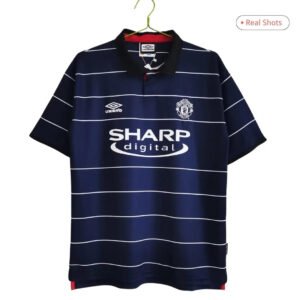 RetroManchesterUnitedAwayJersey199900_1.jpg Beckham #7 Retro Manchester United 1999/00 Away Soccer Jersey