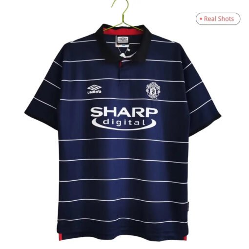 RetroManchesterUnitedAwayJersey199900_1.jpg Beckham #7 Retro Manchester United 1999/00 Away Soccer Jersey
