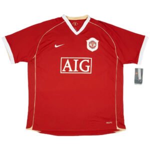 Manchester United 2006/07 Home Retro Soccer Jersey