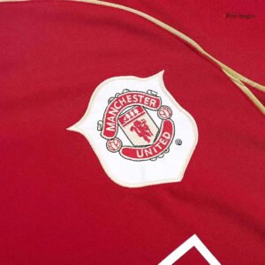 Carrick #16 Manchester United 2006/07 Home Retro Soccer Jersey