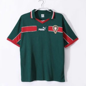 RetroMoroccoHomeJerseyWorldCup1998_1.jpg Retro Morocco 1998 Home Soccer Jersey
