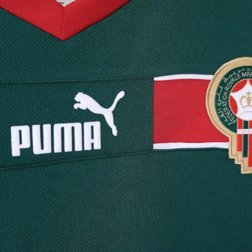 RetroMoroccoHomeJerseyWorldCup1998_4.jpg Retro Morocco 1998 Home Soccer Jersey