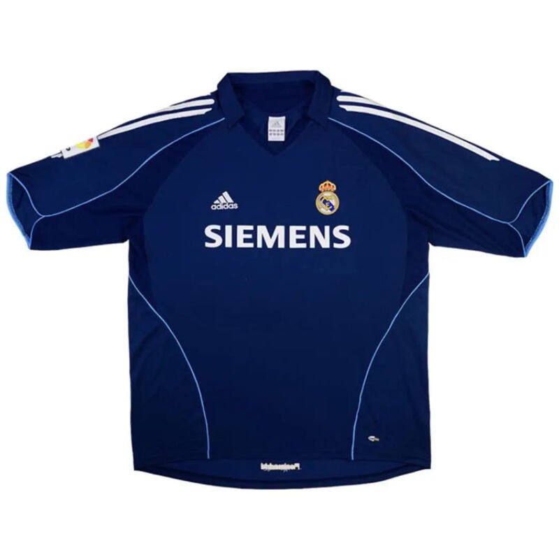 Real Madrid 2005/06 Away Retro Soccer Jersey