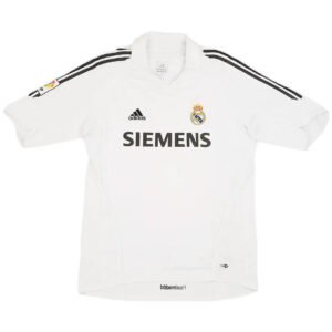 Real Madrid 2005/06 Home Retro Football Jersey