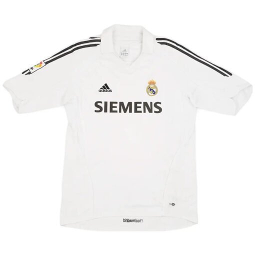 Real Madrid 2005/06 Home Retro Football Jersey