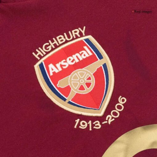 RetroSoccerJerseyArsenalHomeLongSleeve200506_3.jpg Arsenal 2005/06 Home Retro Soccer Jersey Long Sleeve