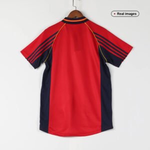 RetroSpainHomeJerseyWorldCup1998_1.jpg RAÚL #10 Spain 1998 Home Retro Football Jersey