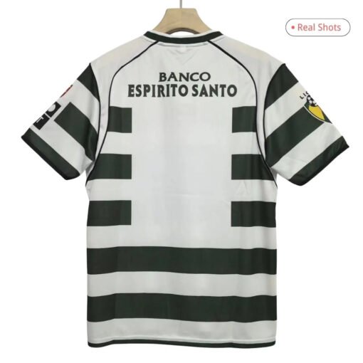 RetroSportingLisbonHomeJersey200203_2.jpg Sporting CP 2001/03 Home Retro Soccer Jersey