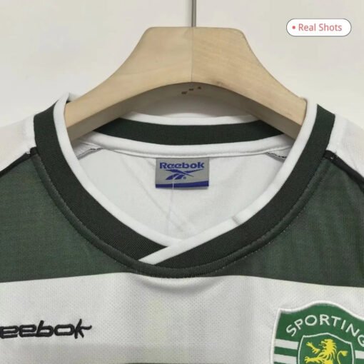 C.RONALDO #28 Sporting CP 2001/03 Home Retro Soccer Jersey