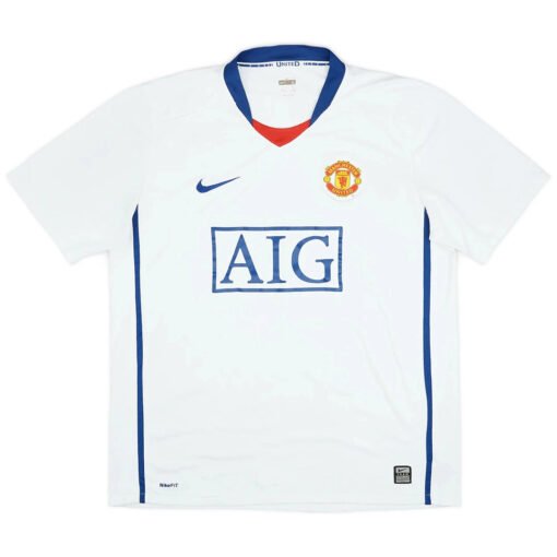 Ronaldo #7 Retro Manchester United 2008/09 Away Jersey