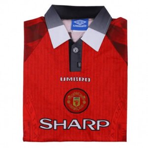 Retro_Manchester_United_Home_Jersey_199698_2.jpg CANTONA #7 Manchester United 1996/98 Home Retro Jersey
