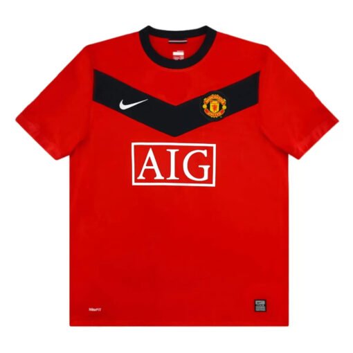 Retro_Manchester_United_Home_Jersey_200910_1.jpg Manchester United 2009/10 Home Retro Soccer Jersey