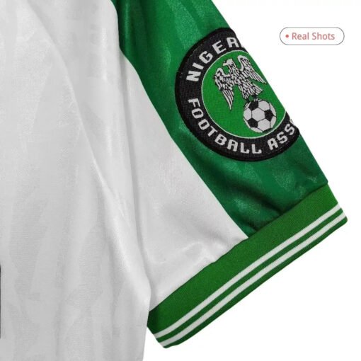 Okocha #10 Retro Nigeria Away Football Jersey 1996