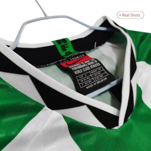 Okocha #10 Retro Nigeria Away Football Jersey 1996