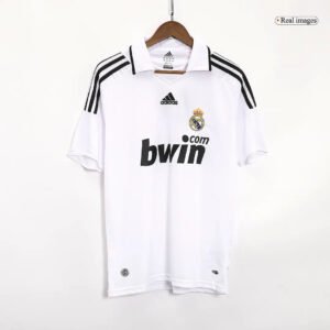 Real Madrid 2008/09 Home Retro Soccer Jersey