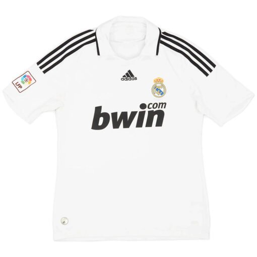 Real Madrid 2008/09 Home Retro Soccer Jersey