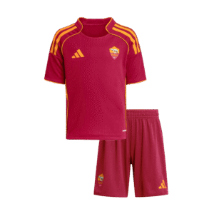 Roma_Home_Kids_Soccer_Jerseys_Kit_202526_1.png Roma Kid's Home Soccer Kit 2025/26 - Jersey+Shorts