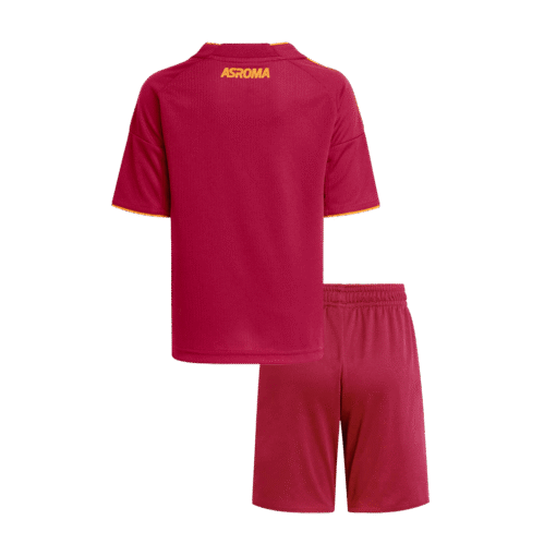 Roma_Home_Kids_Soccer_Jerseys_Kit_202526_2.png Roma Kid's Home Soccer Kit 2025/26 - Jersey+Shorts