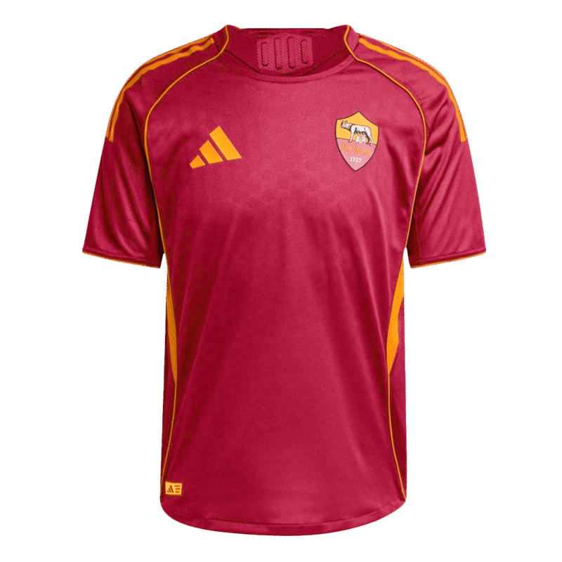 Roma Home Player Version Soccer Jersey 2025/26