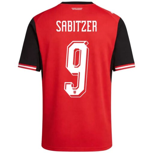 SABITZER #9 Austria Home Soccer Jersey 2026 World Cup