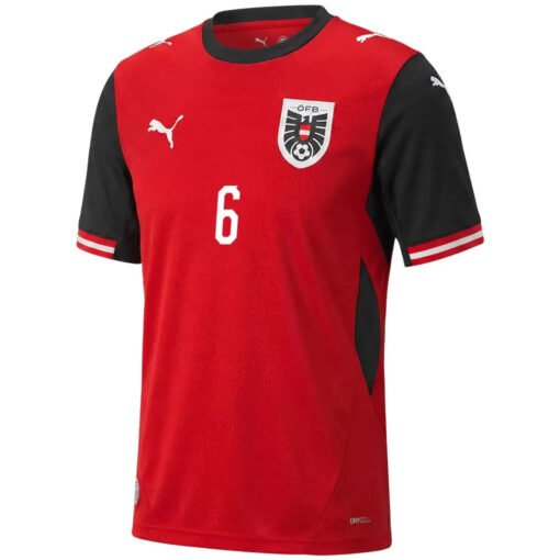 SEIWALD6AustriaHomeJerseyWorldCup2026_2.jpg SEIWALD #6 Austria Home Soccer Jersey 2026 World Cup