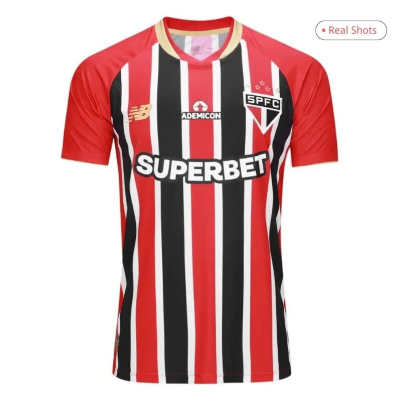 S?o Paulo FC Away Soccer Jersey 2025/26