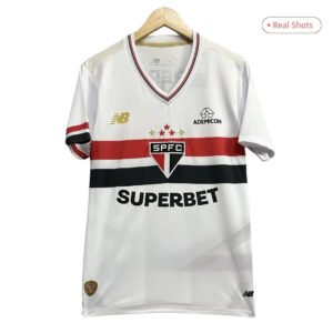 S?o Paulo FC Home Soccer Jersey 2025/26