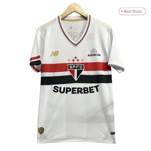 S?o Paulo FC Home Soccer Jersey 2025/26