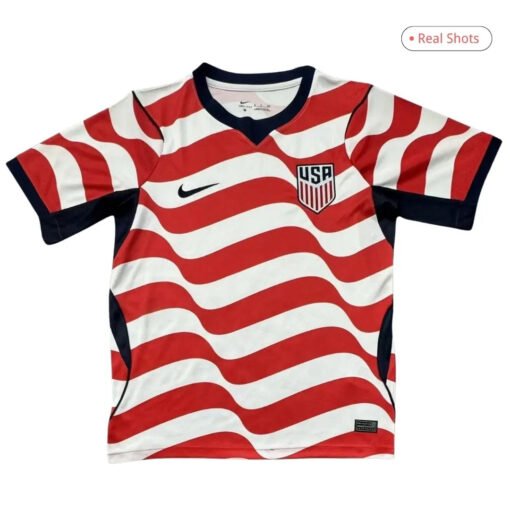 USMNT USA Home Soccer Jersey 2026 red&white
