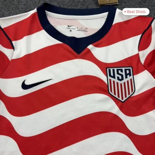 USMNT USA Home Soccer Jersey 2026 red&white