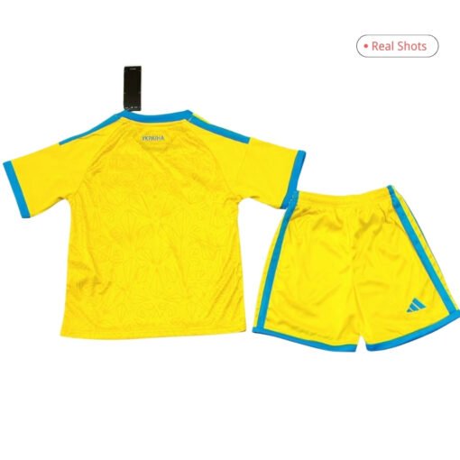 Ukraine Kid's Home Kit - Jersey+Shorts 2026 World Cup