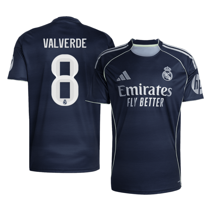 VALVERDE_8_Real_Madrid_Away_Soccer_Jersey_2025_26-1.png VALVERDE #8 Real Madrid Away Soccer Jersey 2025/26