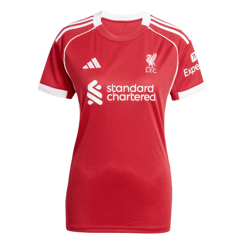 Liverpool Women's Home Soccer Jersey 2025/26