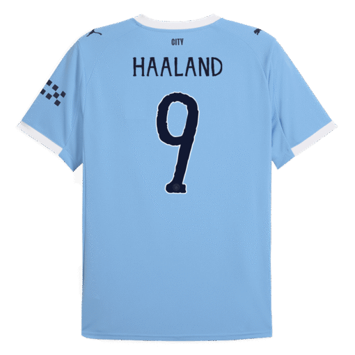 aac426452b6c81993d10e021b12ecbaf.png HAALAND #9 Manchester City Home Soccer Jersey 2025/26 Blue - Club World Cup