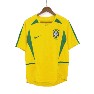 b4cf0c4beaf70daf849b7e08179f0eee.png KAKA' #23 Brazil 2002/03 Home Retro Football Jersey