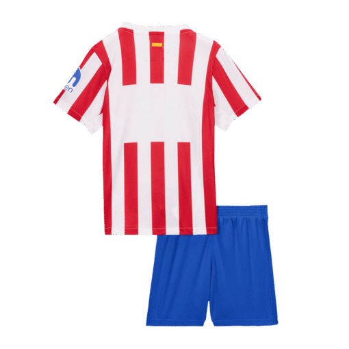 ba4989ed29bb08132eb92934d9a48a37.png Atletico Madrid Kid's Home Kit - Jersey+Shorts 2025/26
